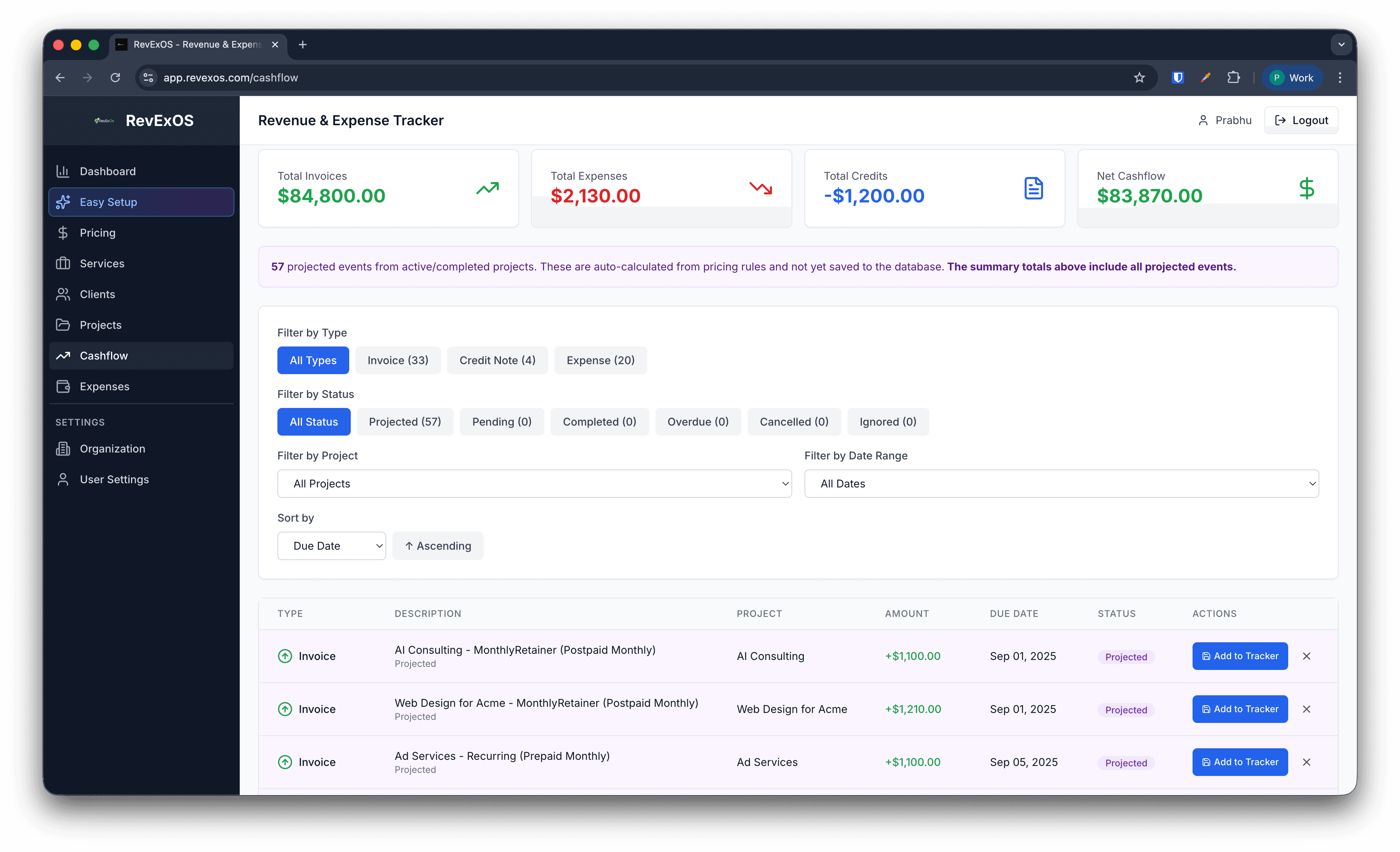 Cash Flow Management