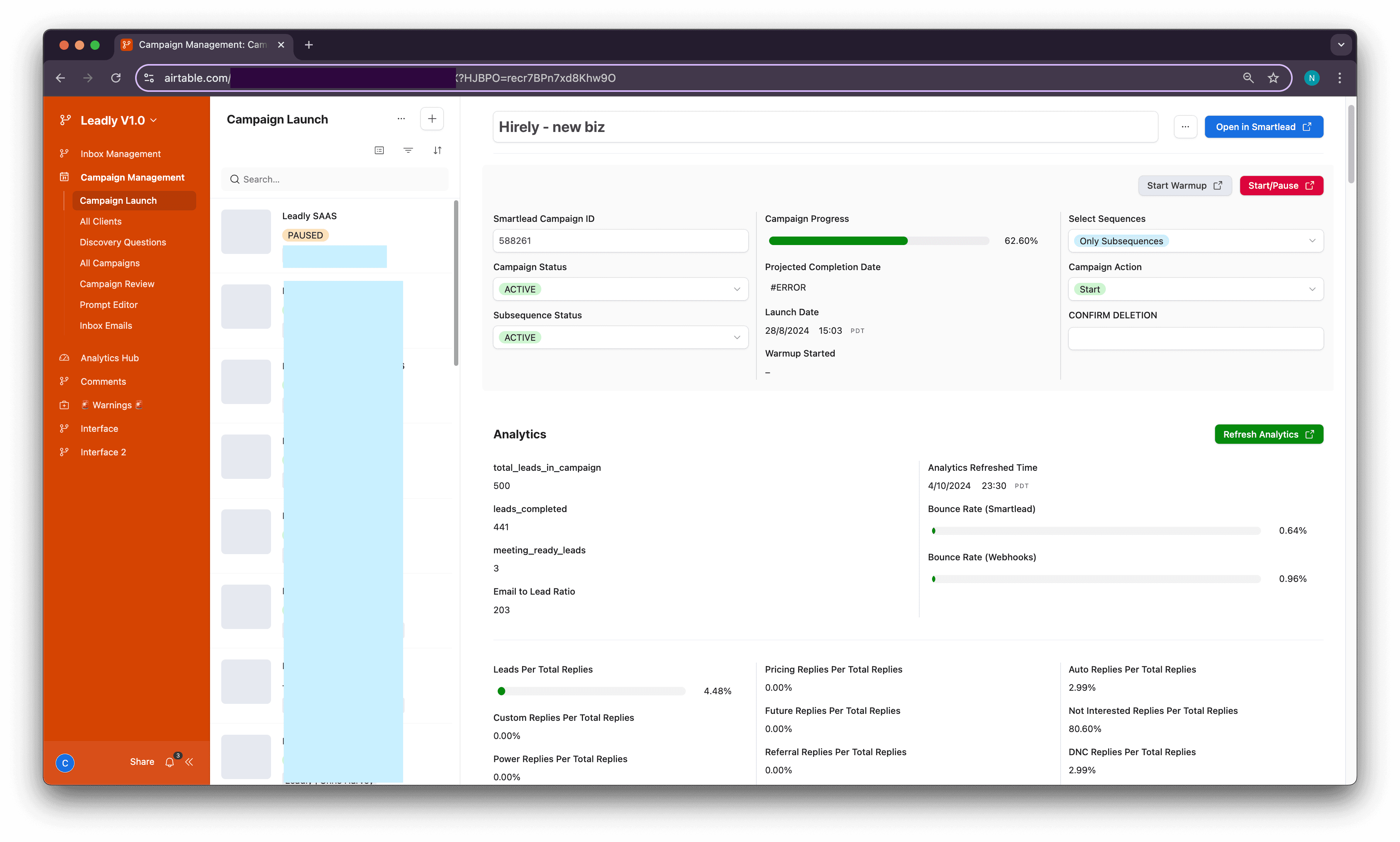 Cold Email Campaign Generation & Deliverability Infrastructure at Scale