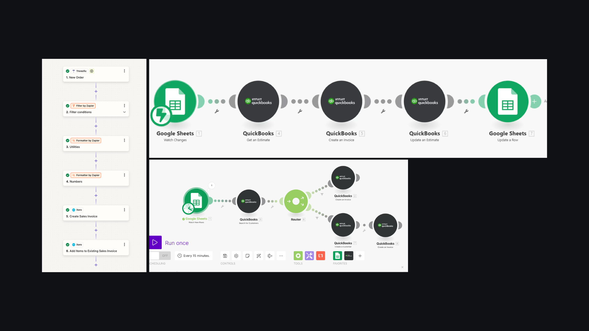 Automatic Invoice Generation (Xero & QuickBooks)