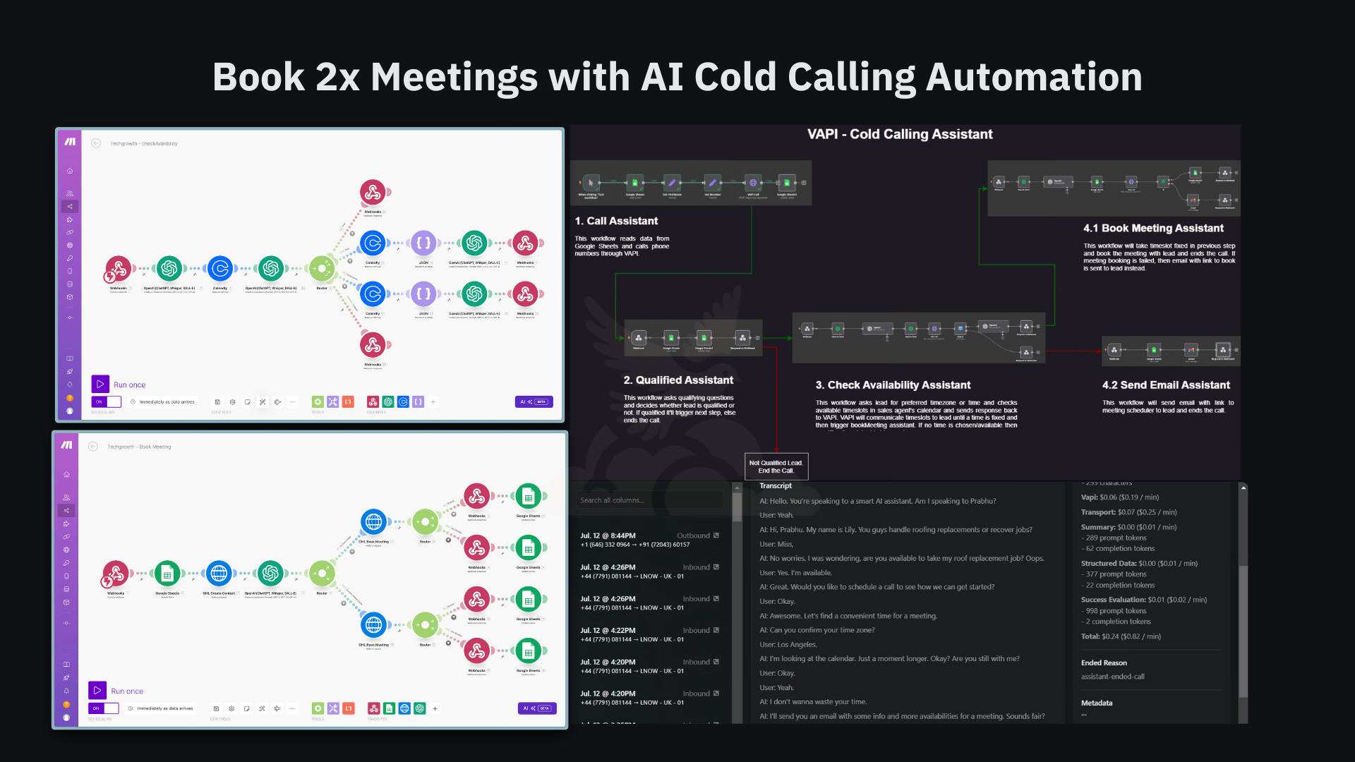 Book 2x Meetings with AI Cold Calling Automation