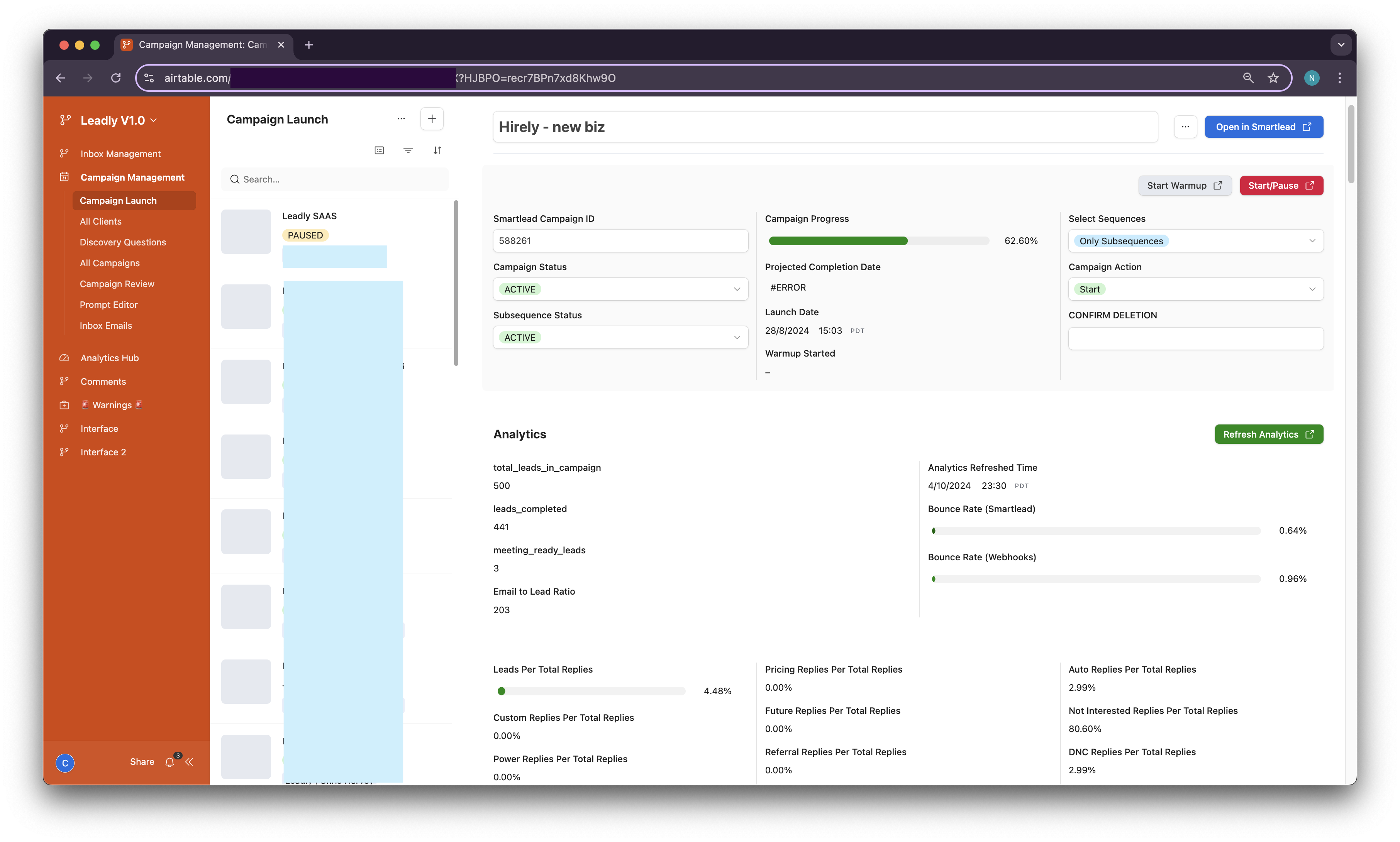 Cold Email Campaign Generation & Deliverability Infrastructure at Scale